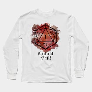 CritFail! Long Sleeve T-Shirt